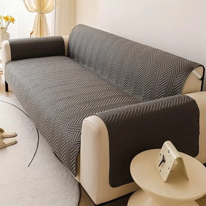 Waterproof Quilted Sofa Covers - Copper - Image 3
