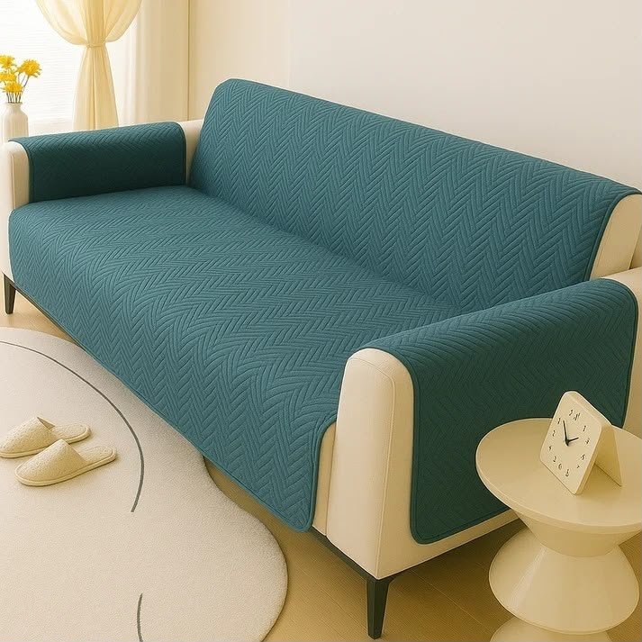 Waterproof Quilted Sofa Covers - Copper - Image 5