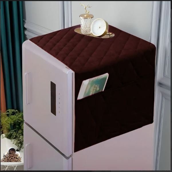 Quilted Fridge Cover (Dustproof)