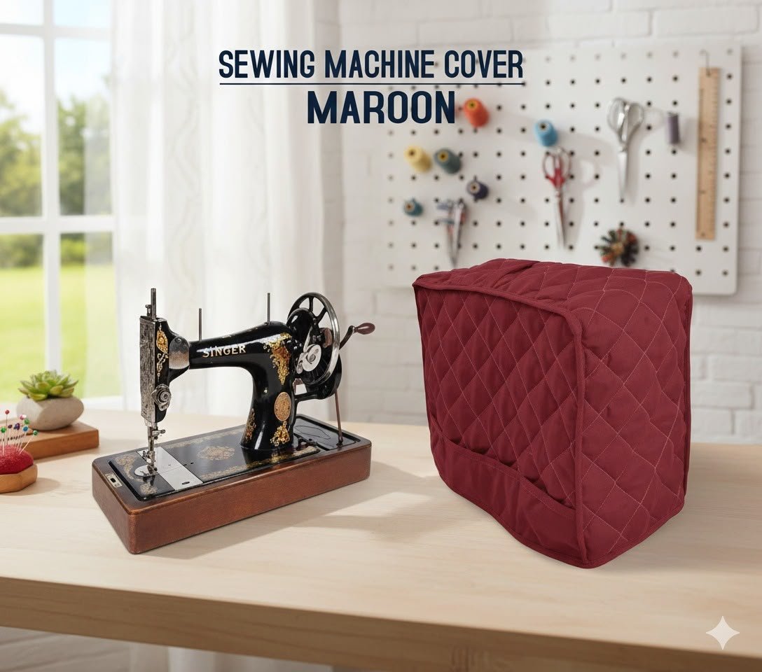 Quilted Sewing Machine Cover (Dustproof)