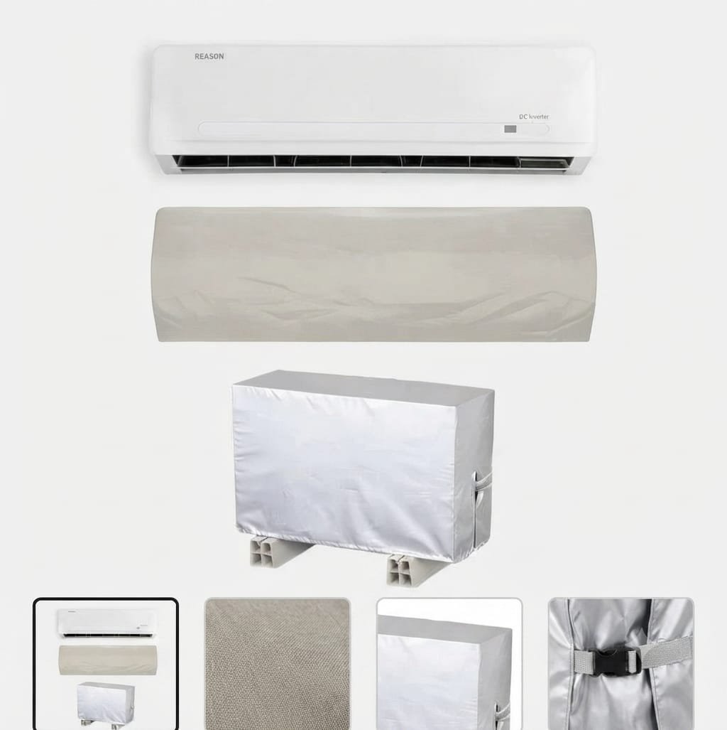 100% Waterproof Parachute Indoor + Outdoor AC Cover